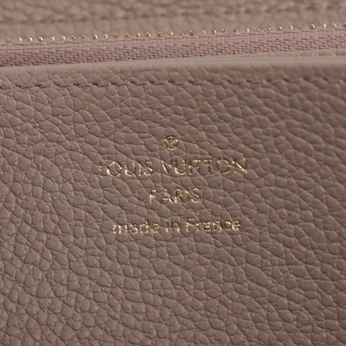 Louis Vuitton Bicolor Monogram Empreinte Zippy Wallet Tourterelle x Creme