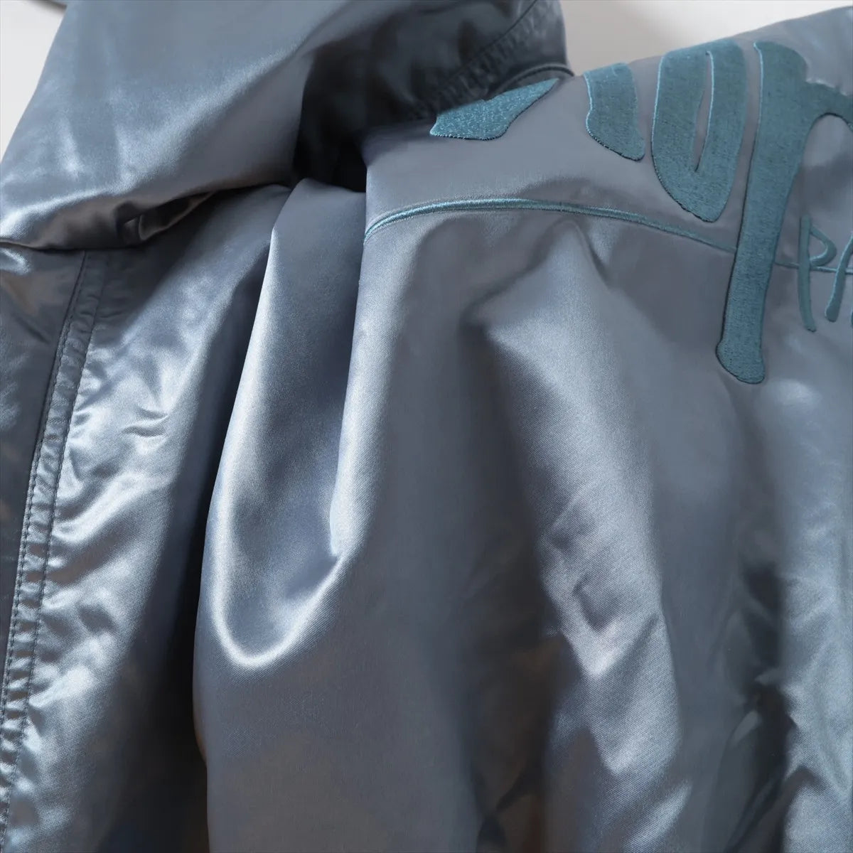 Dior x Shawn Stussy Nylon Blouson Jacket Blue