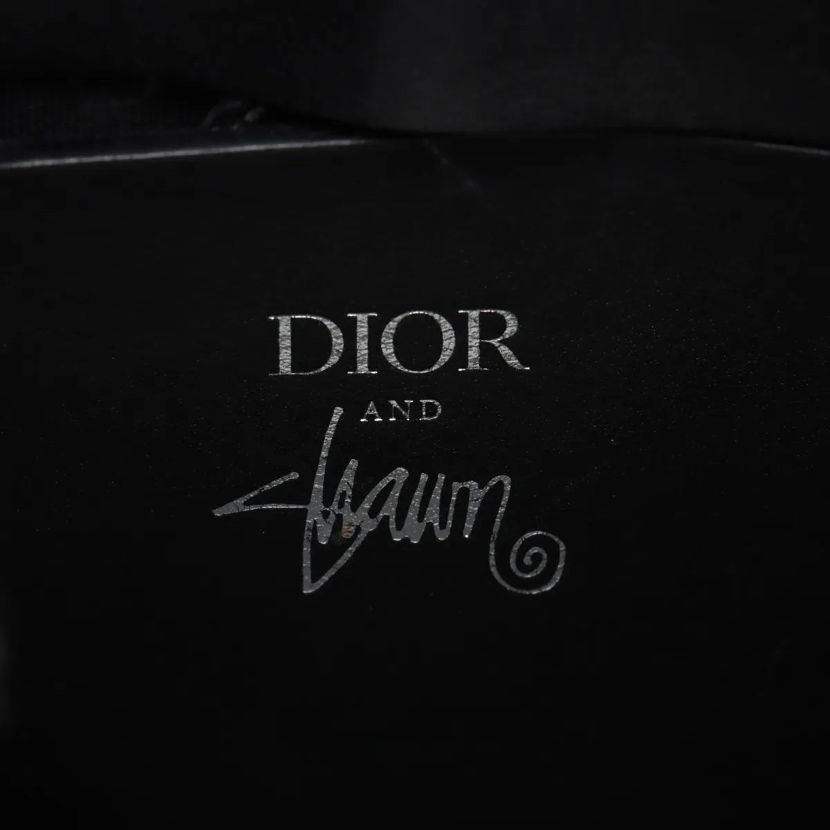 Dior x Stussy Leather Two-Way Tote Bag Black