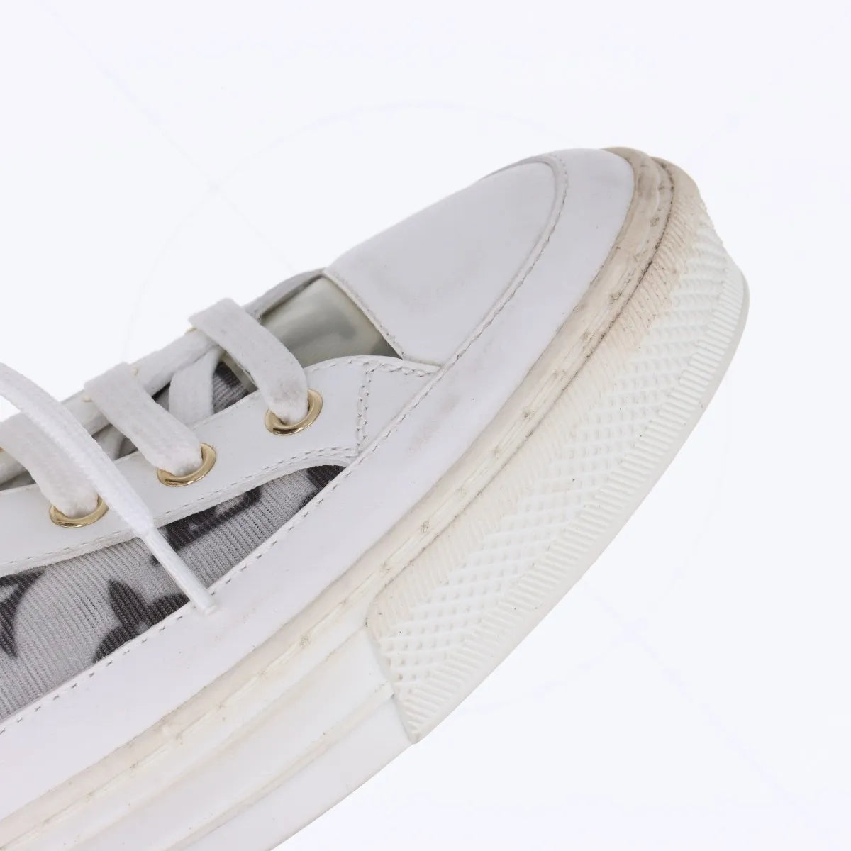 Louis Vuitton Stellar Line Mesh Leather Sneaker White x Black