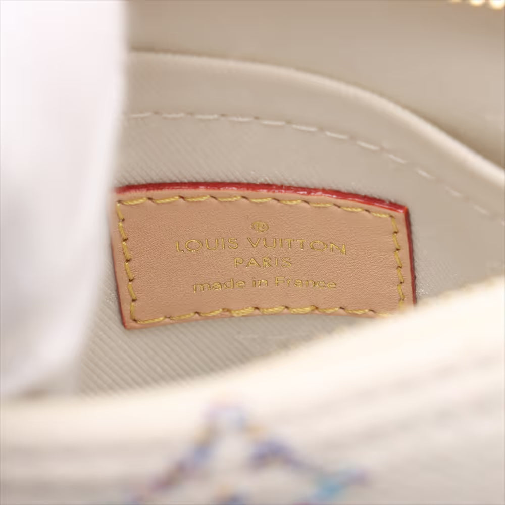 Louis Vuitton Monogram Jacquard Speedy Bandoulière 20 Beige