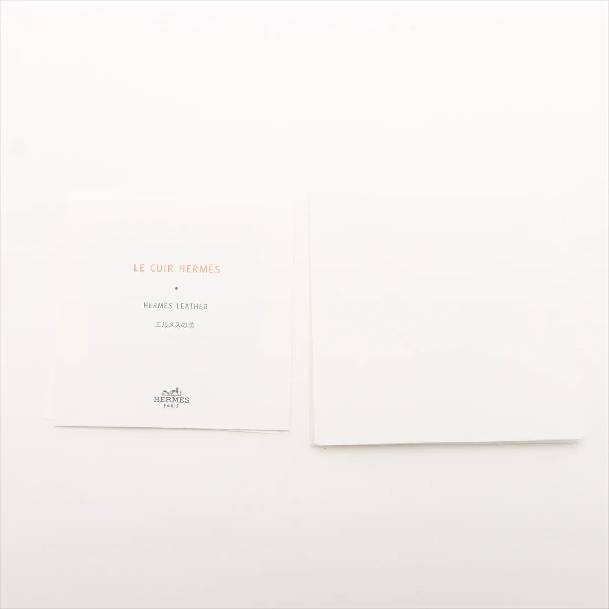 Hermes Silk Leather City PM Orange x Brown