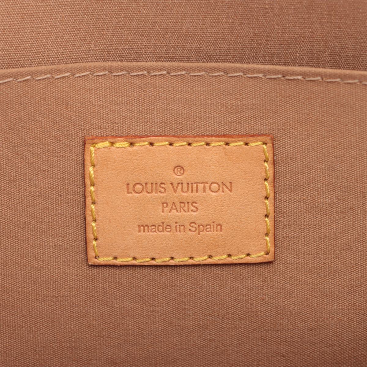 Louis Vuitton Monogram Vernis Roxbury Drive Handbag Camel