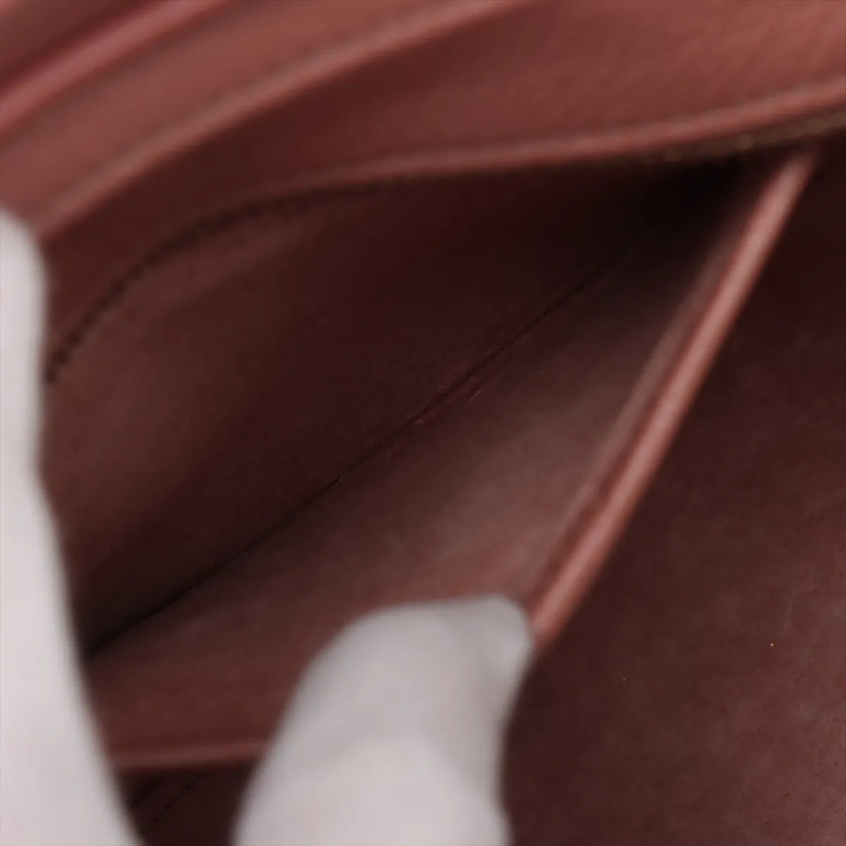 Designer Celine Luggage Nano Shopper Leather Two-Way Handbag Brownish Pink