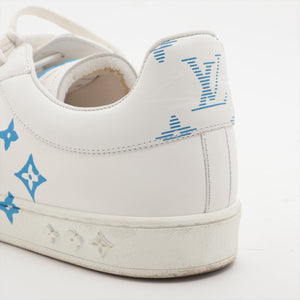 Second Hand Louis Vuitton Luxembourg Samothrace Sneaker White x Blue