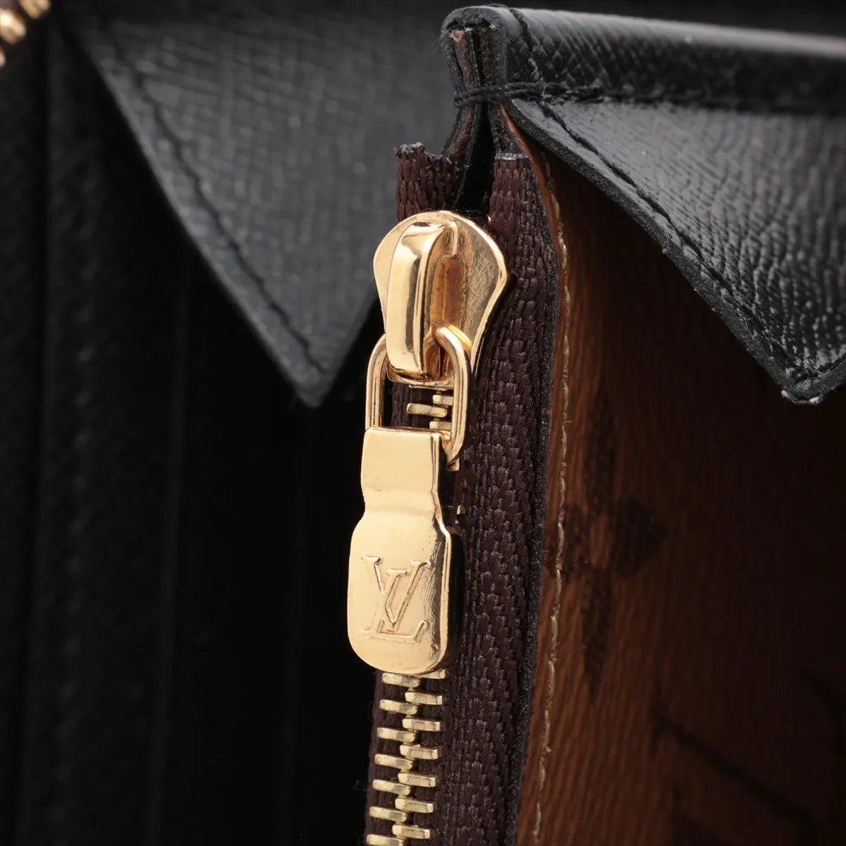 Louis Vuitton Monogram Reverse Clemence Zippy Wallet