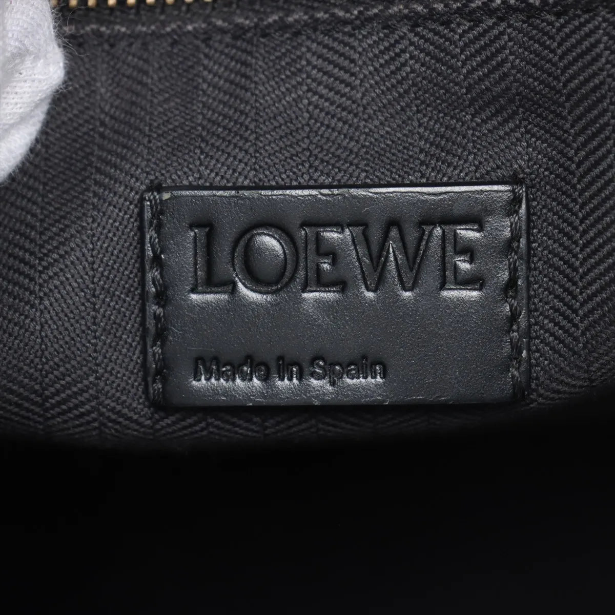 Loewe Leather A4 Standard Tote Bag Black