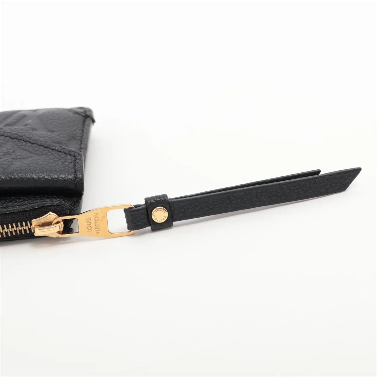 Louis Vuitton Monogram Empreinte Carte Recto Verso Black