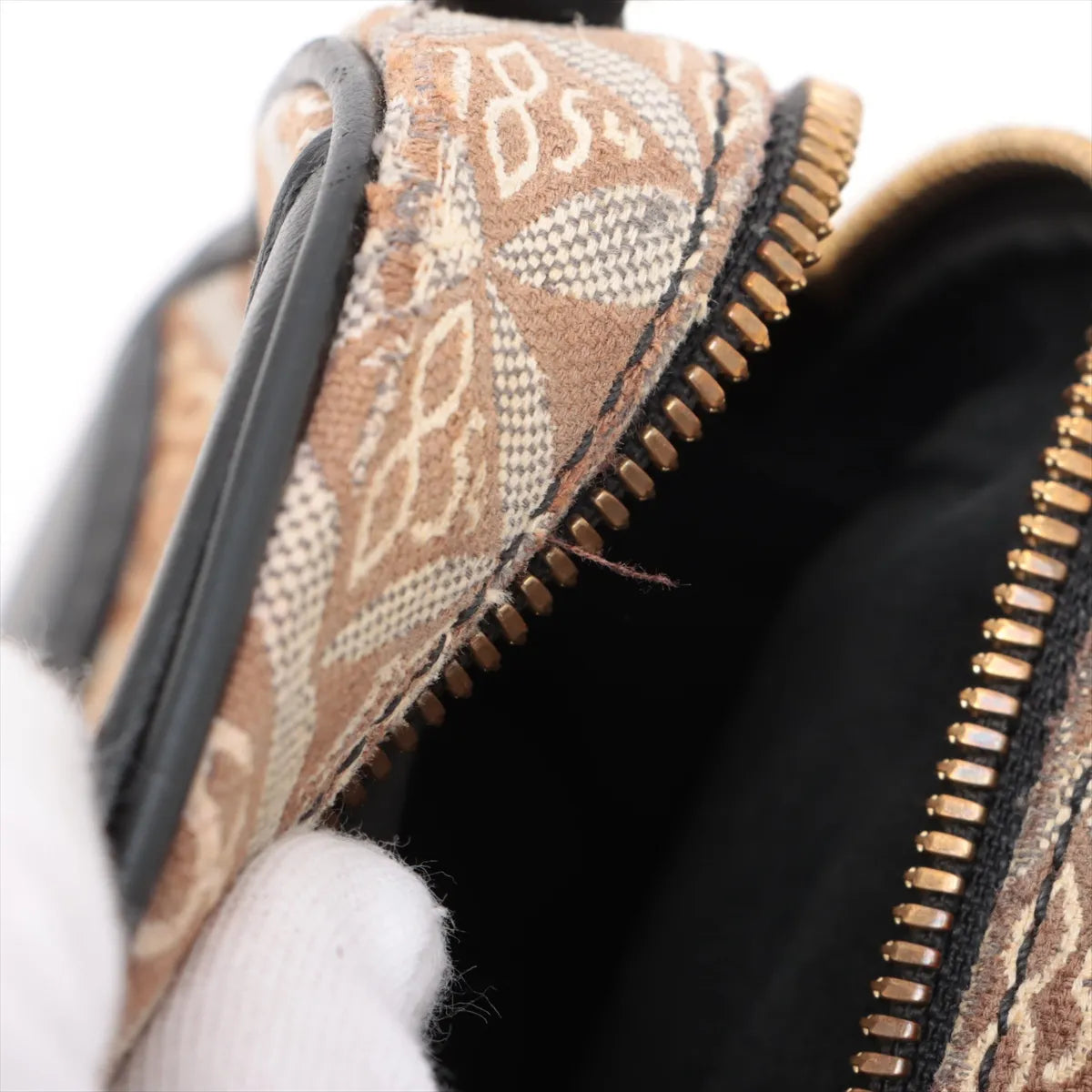 Louis Vuitton Since 1854 Deauville Mini Black x Brown
