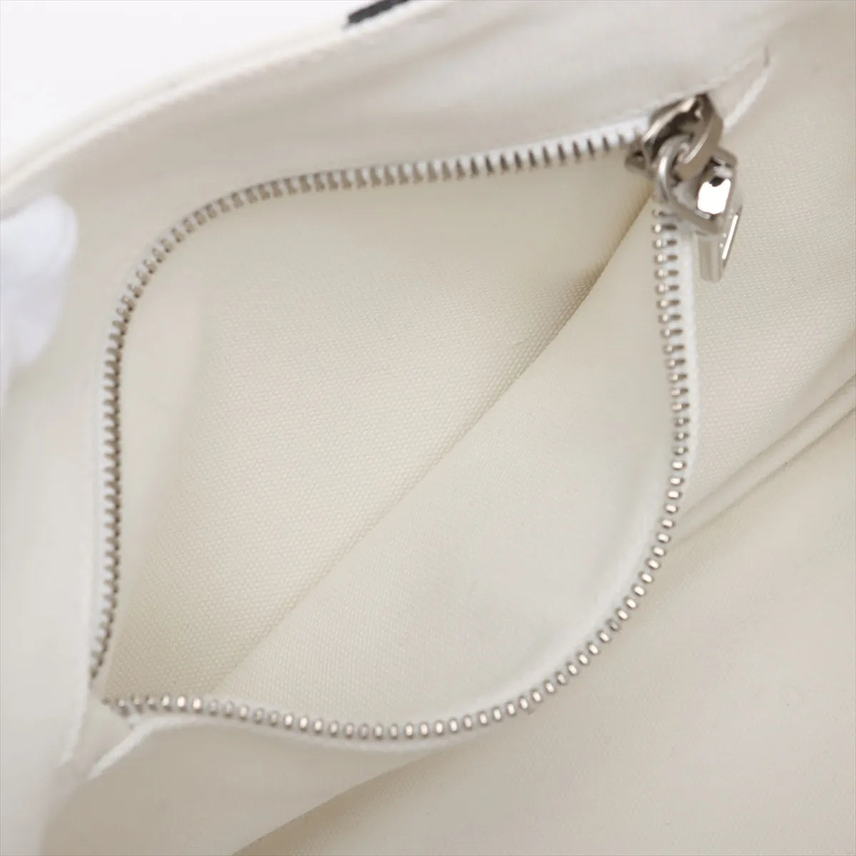 Prada Canapa Black Polka Dot Two-Way Handbag White