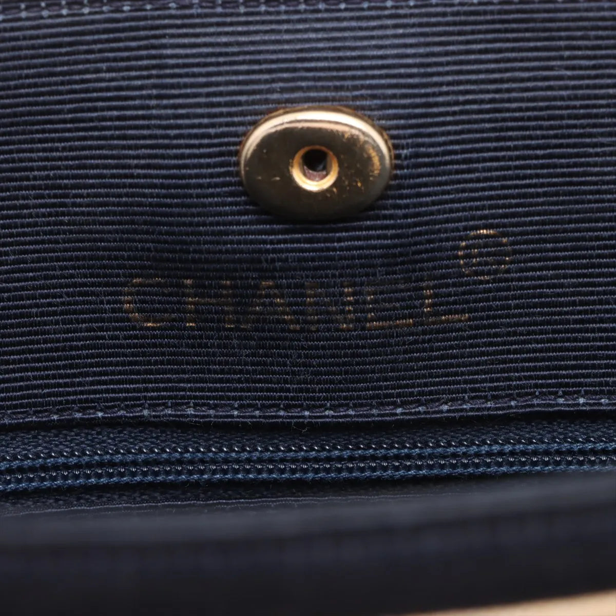 Chanel CC Logo Matelasse Straws x Nylon Chain Tote Bag Beige
