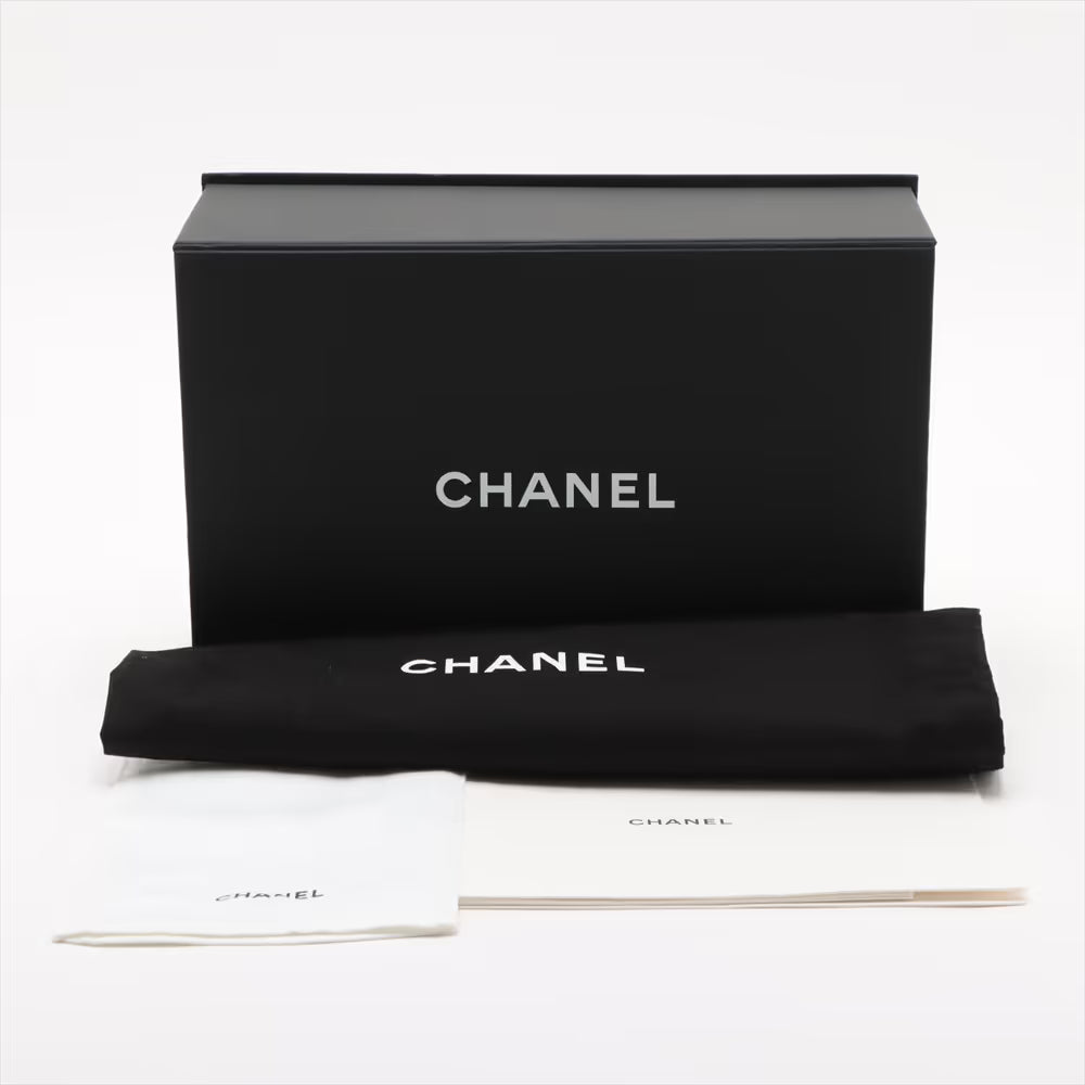 Chanel 22 Mini Caviar Skin Chain Shoulder Bag Blue