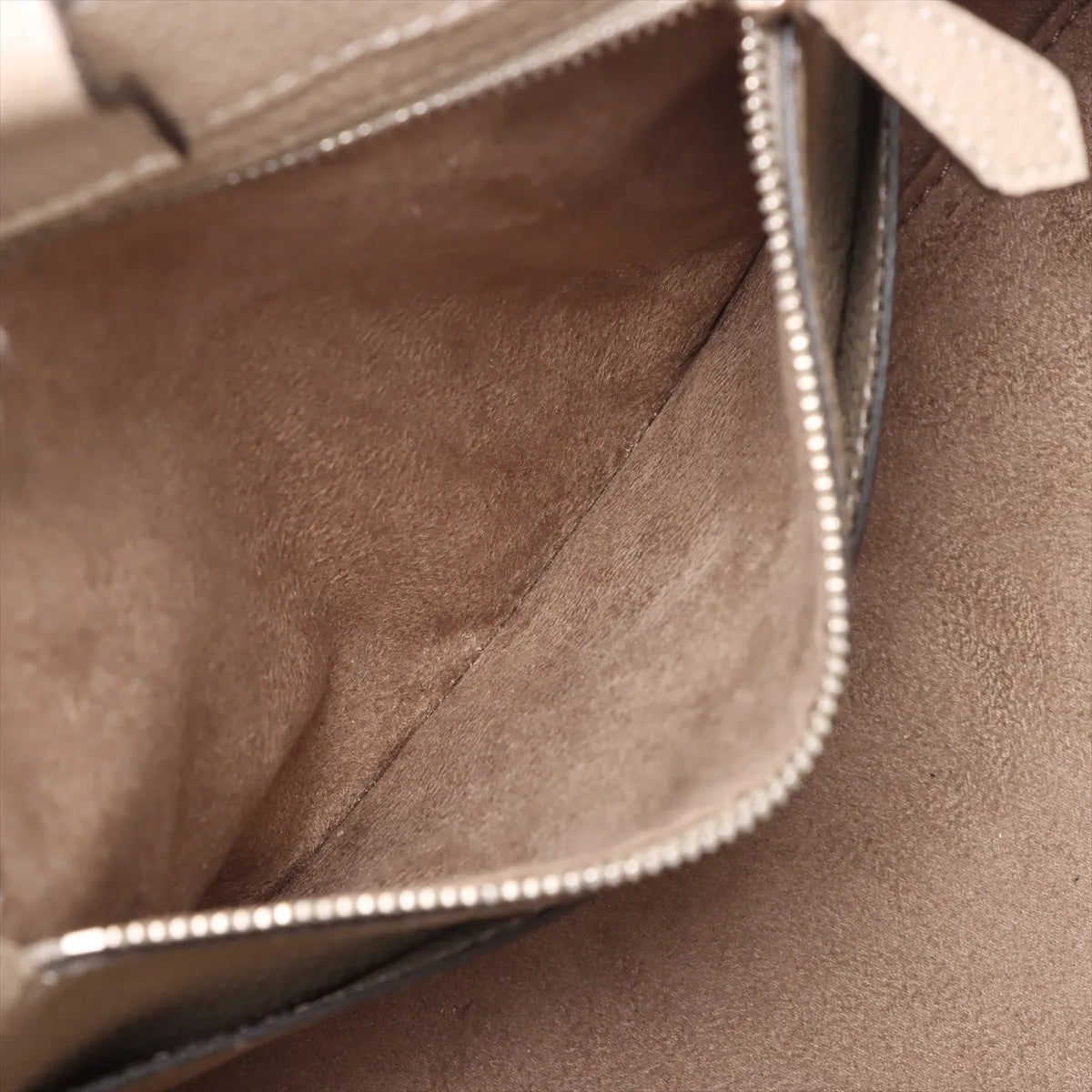 Bonaventura Mia Leather Two-Way Tote Bag Beige
