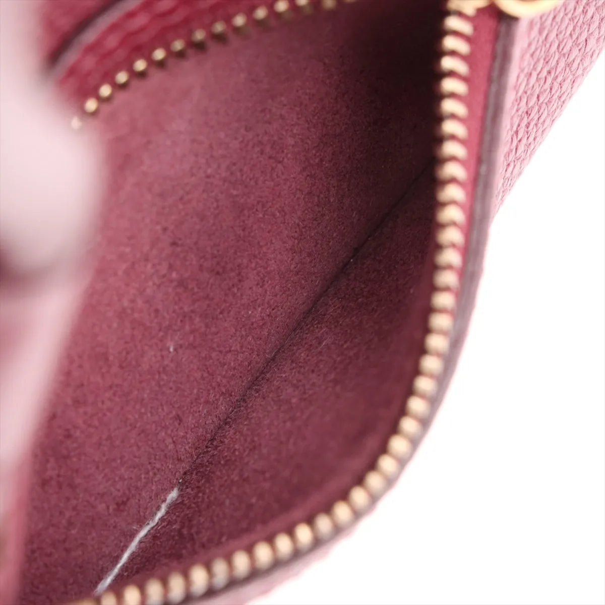 Celine Luggage Nano Shopper Leather Two-Way Shoulder Bag Bordeaux