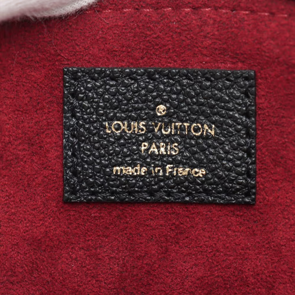 Louis Vuitton Monogram Empreinte Petit Palais PM Black