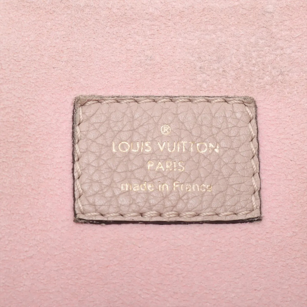 Louis Vuitton Lockme Shopper Tote Bag Beige