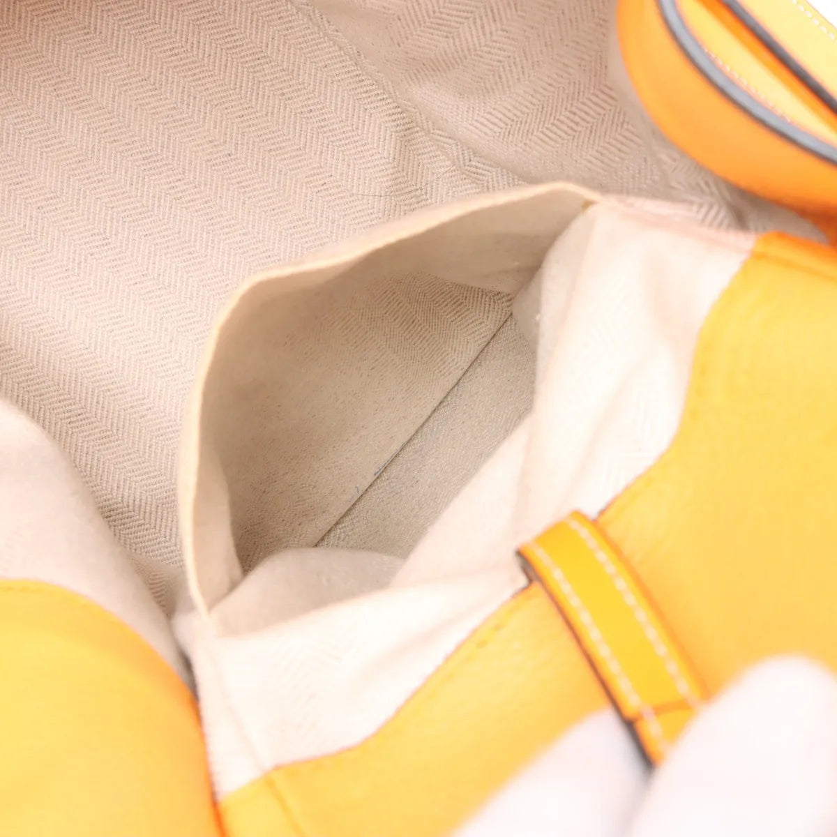 Loewe Hammock Drawstring Medium Leather Two-Way Shoulder Bag Orange