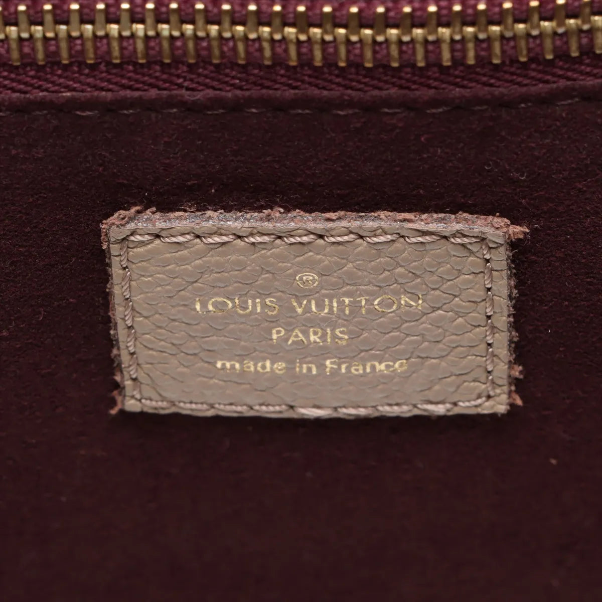 Louis Vuitton Monogram Empreinte Neverfull MM Tourterelle