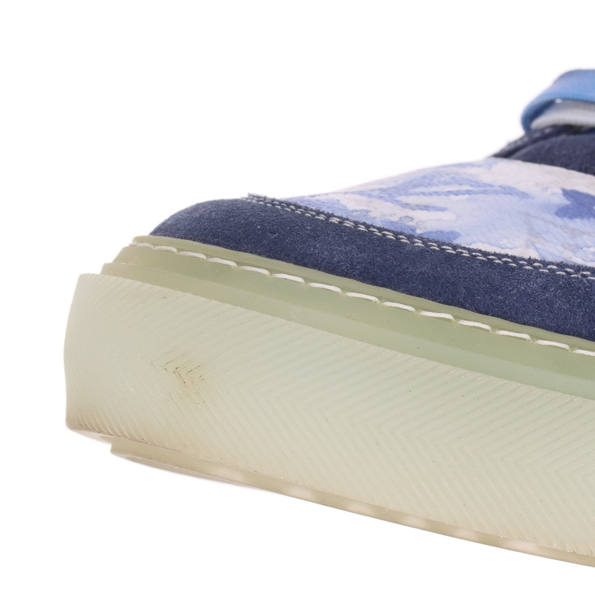 Louis Vuitton Ollie Low-top Watercolor Monogram Sneaker Blue