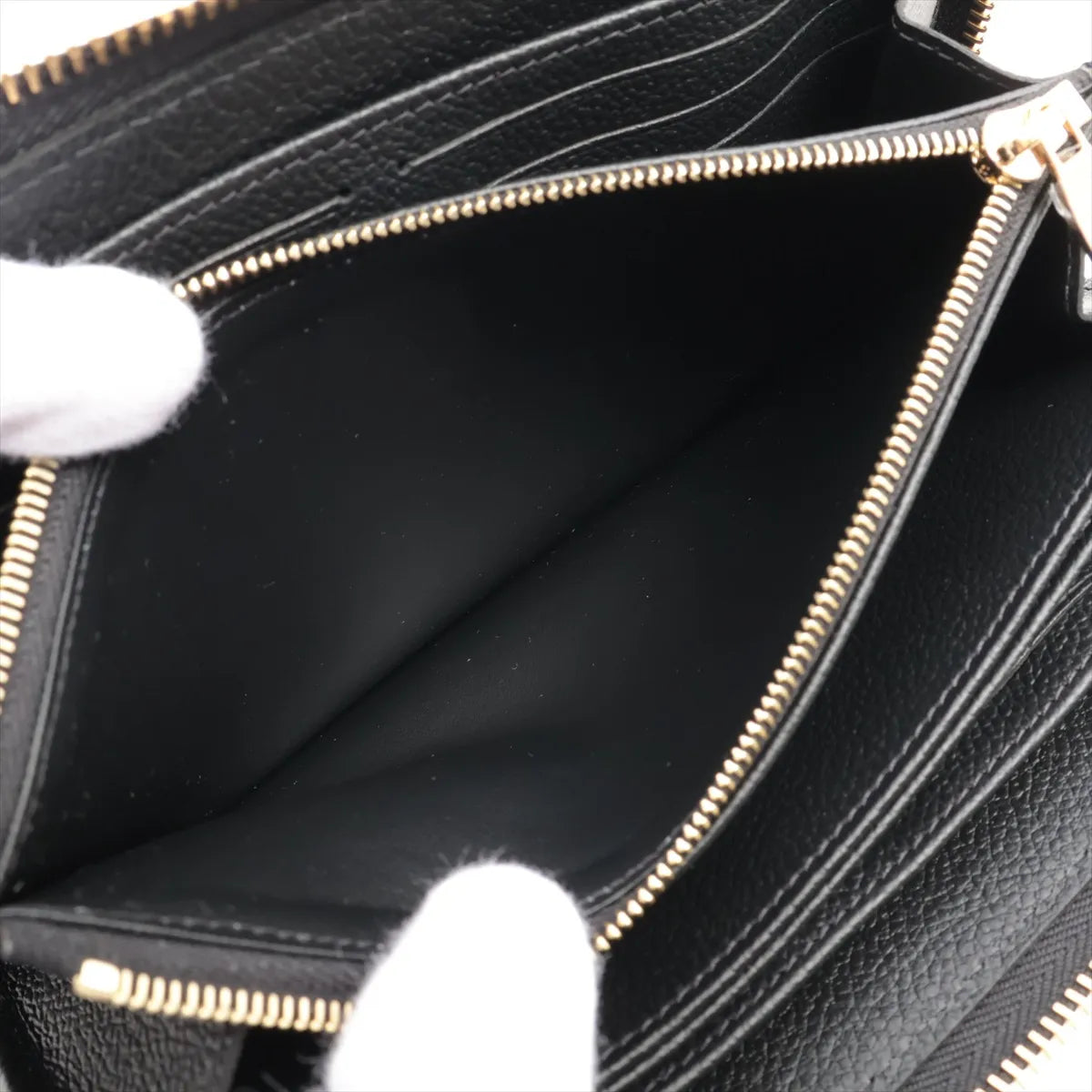 Louis Vuitton Bicolor Monogram Empreinte Zippy Wallet