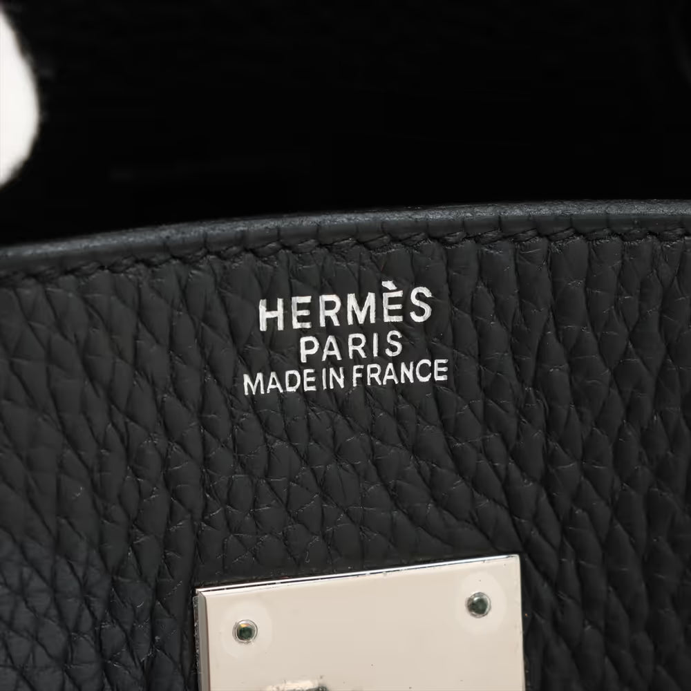 Hermès Birkin 30 Le Tournay Taurillon Clemence  Black