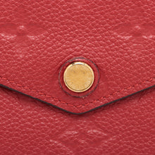 Load image into Gallery viewer, Second Hand Louis Vuitton Monogram Empreinte Portefeuille Curieuse Red