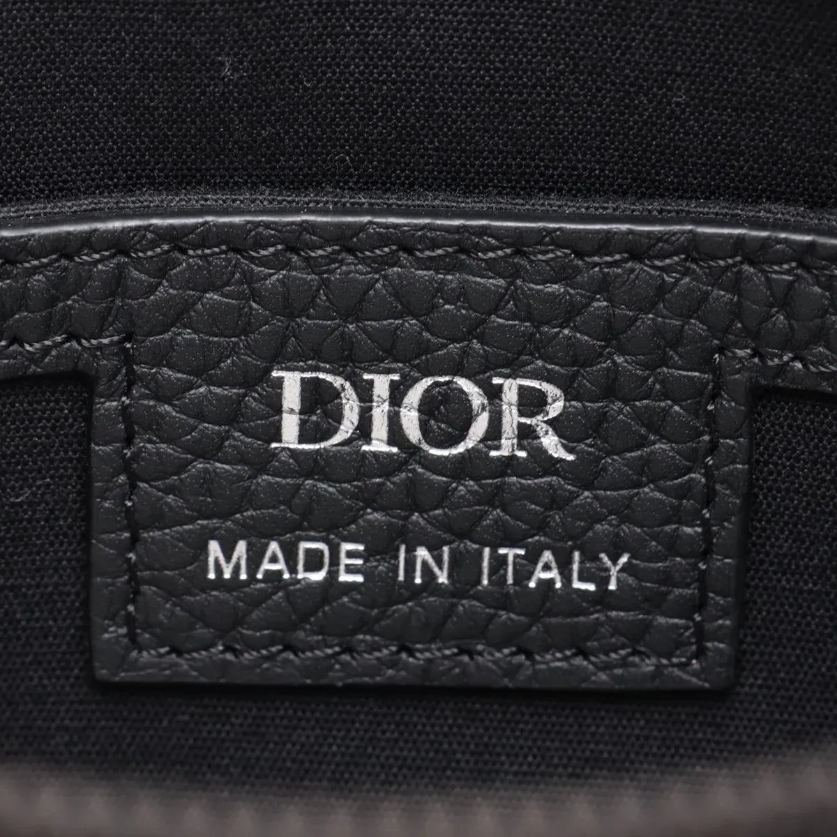 Dior Gravity Rider Zipped Messenger Bag Black