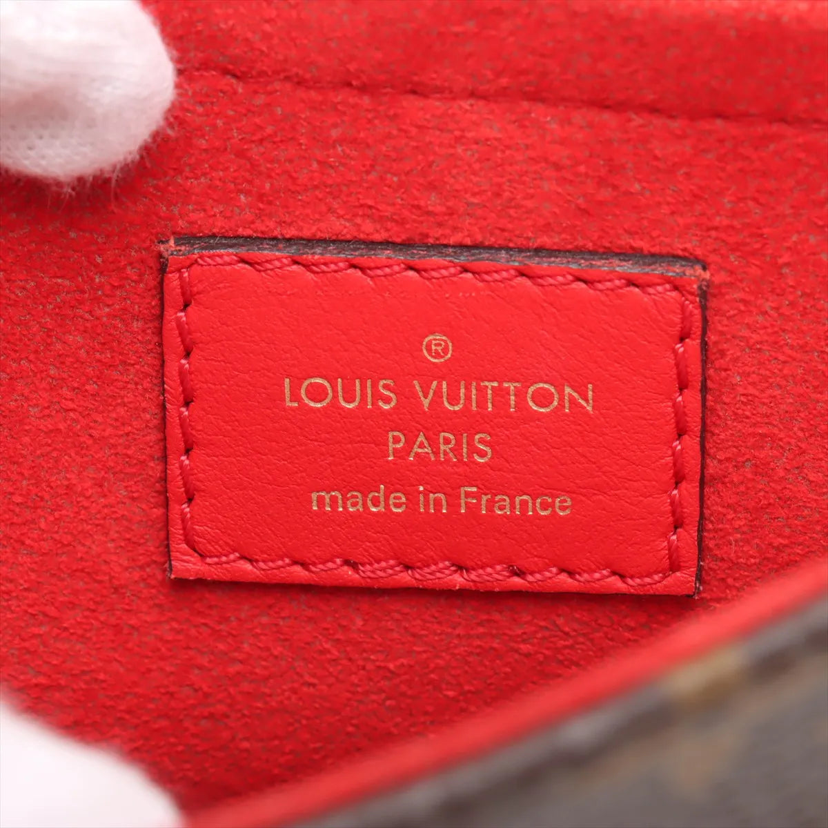 Louis Vuitton Monogram Rocky BB Red