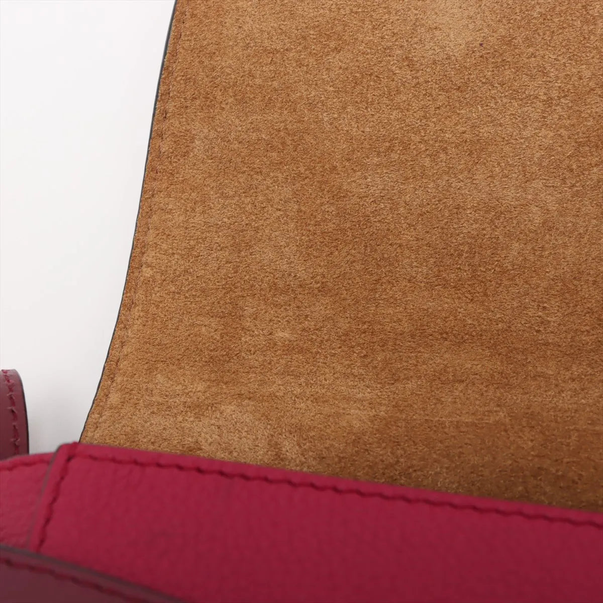 Loewe Mini Gate Leather Shoulder Bag Red