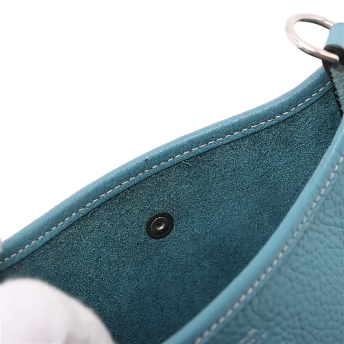 Hermes Evelyne 16 TPM Taurillon Clemence New Blue Jean