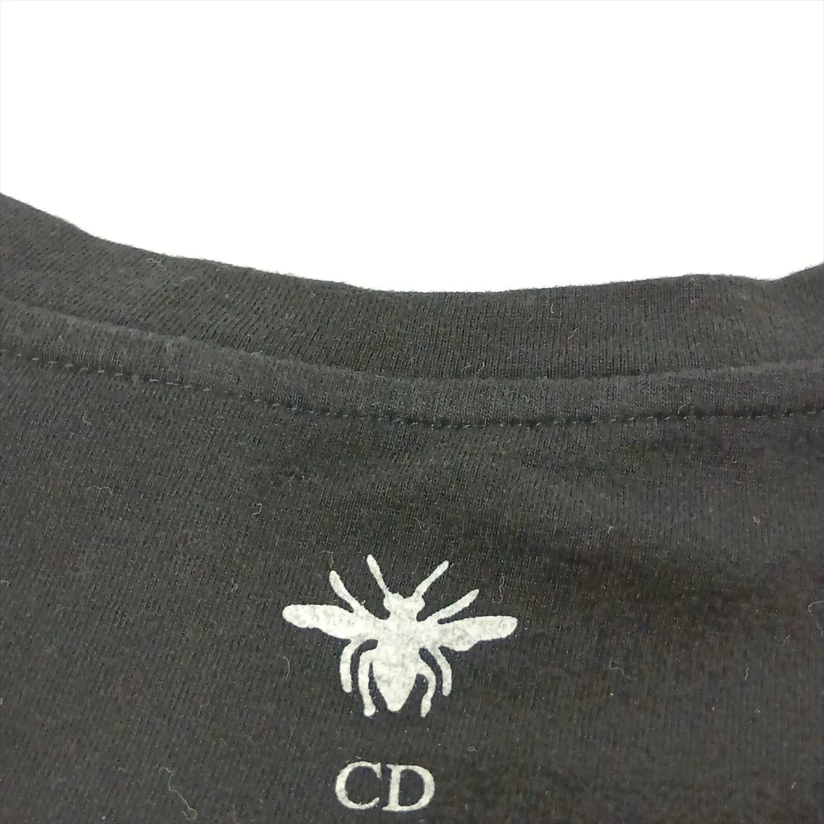 Christian Dior Cotton Linen T-shirt Black