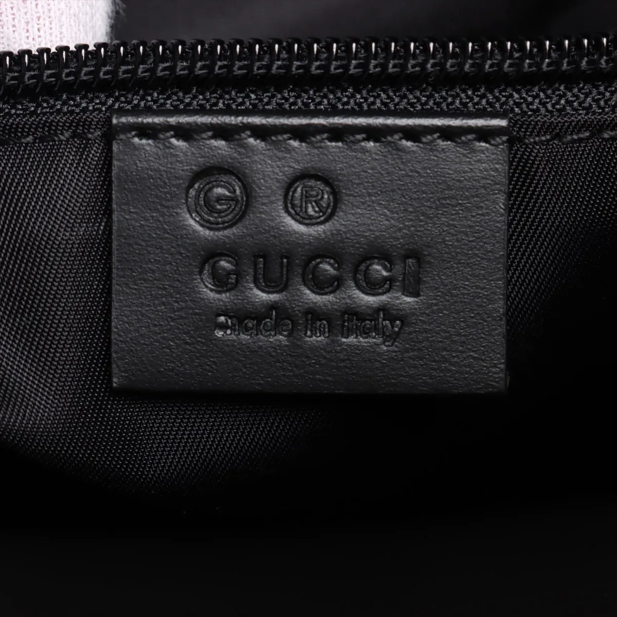 Gucci Web Nylon Backpack Black