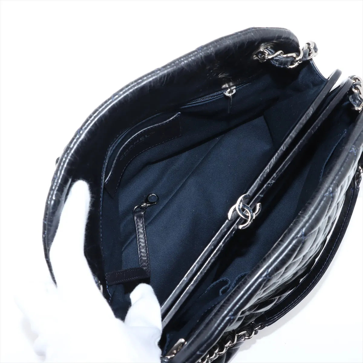 Chanel Mademoiselle Vintage Calf Chain Shoulder Bag