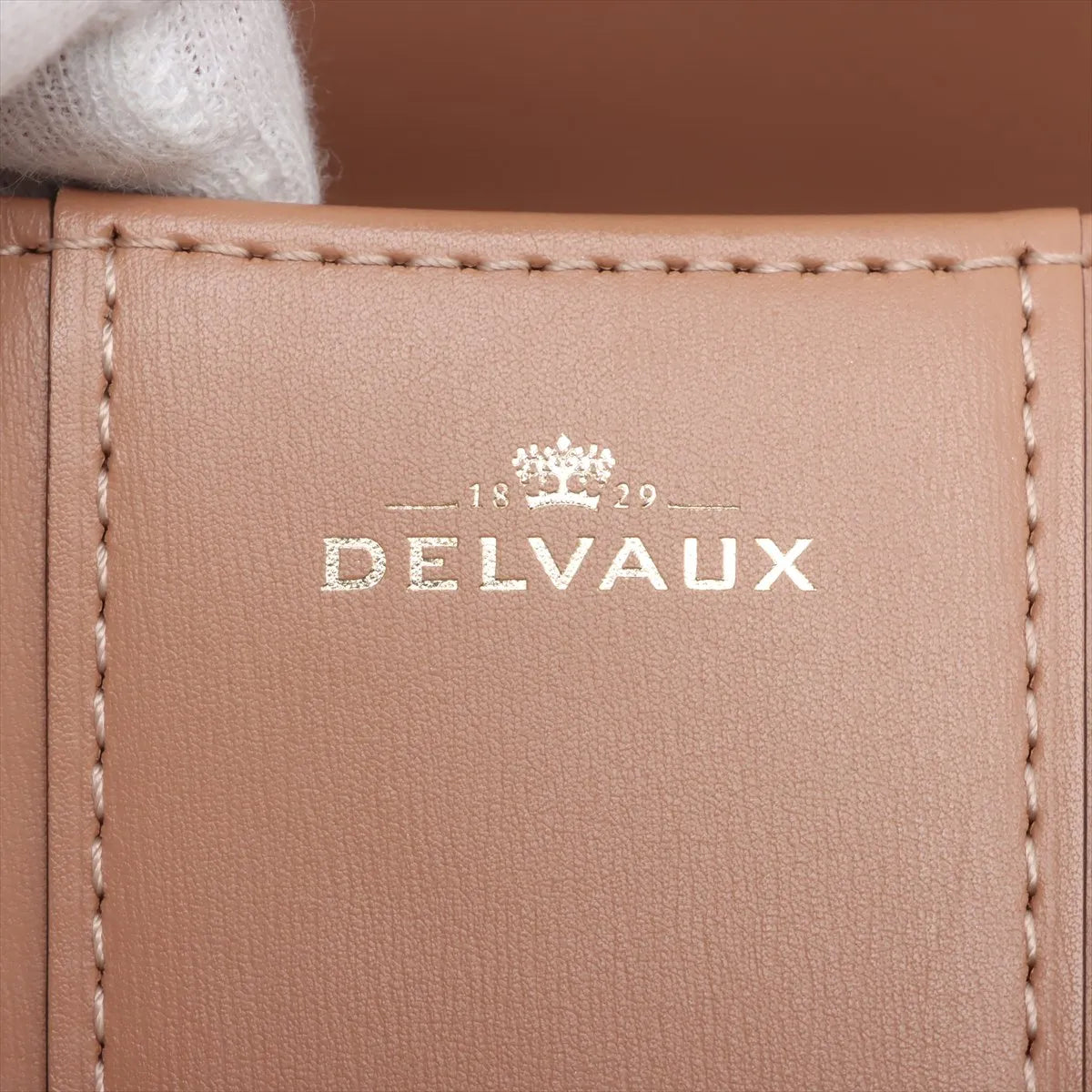 Delvaux Brillant Mini Leather Two-Way Handbag Pink