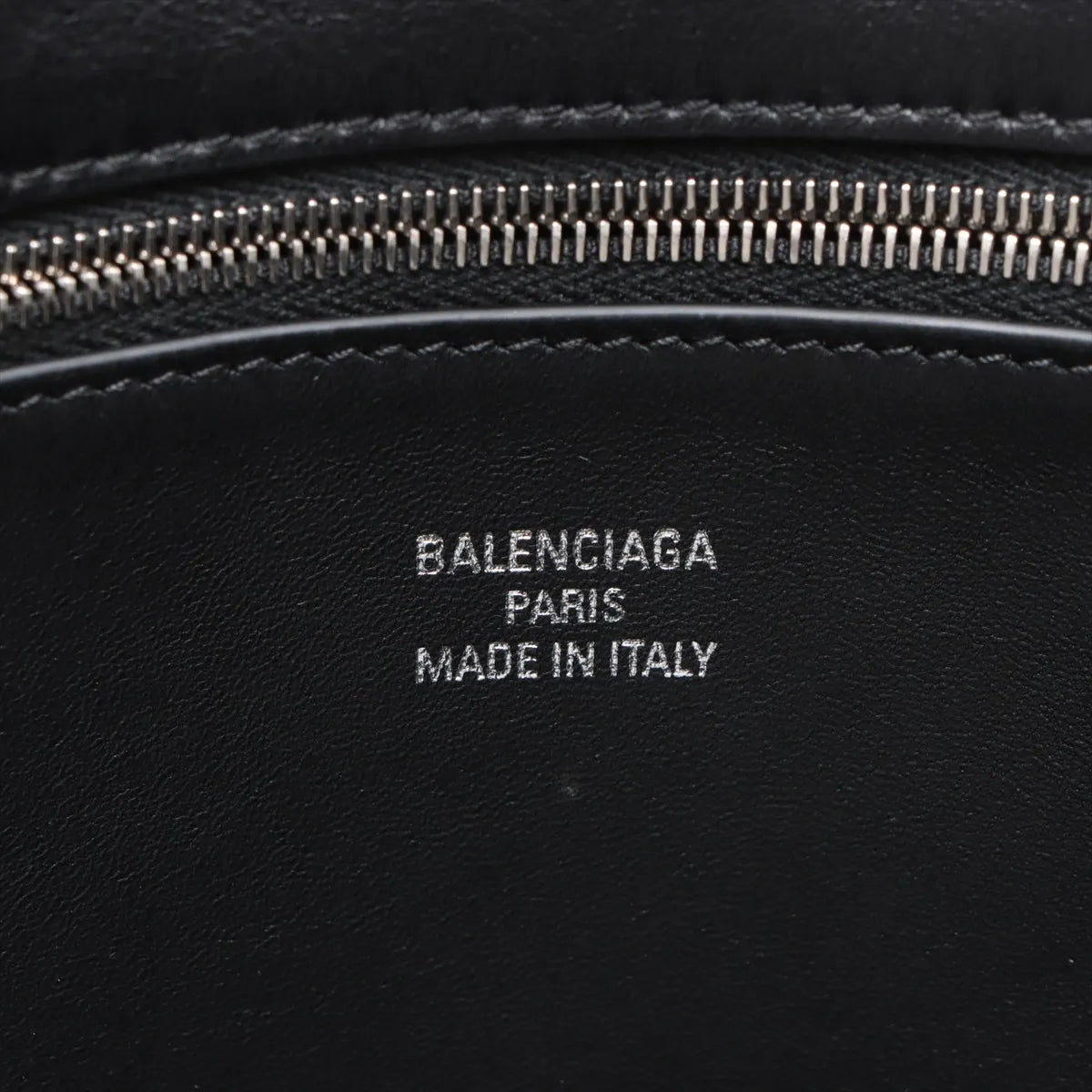 Balenciaga Rodeo Leather Tote Bag Black