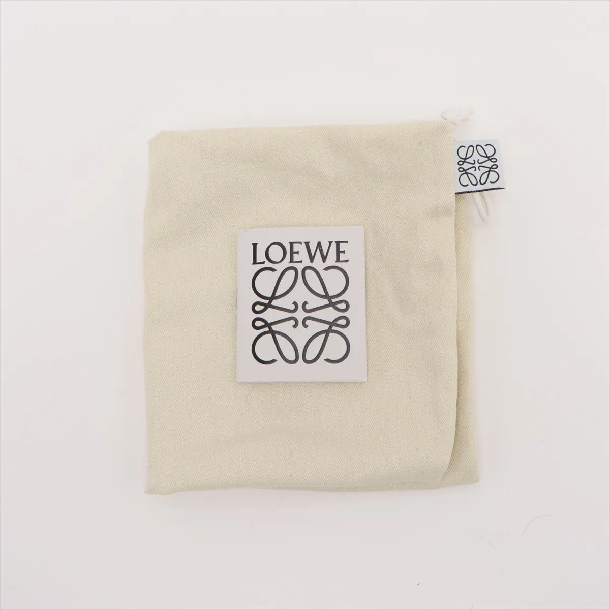 Loewe Pochette Raffia x Calfskin Shoulder Bag Beige
