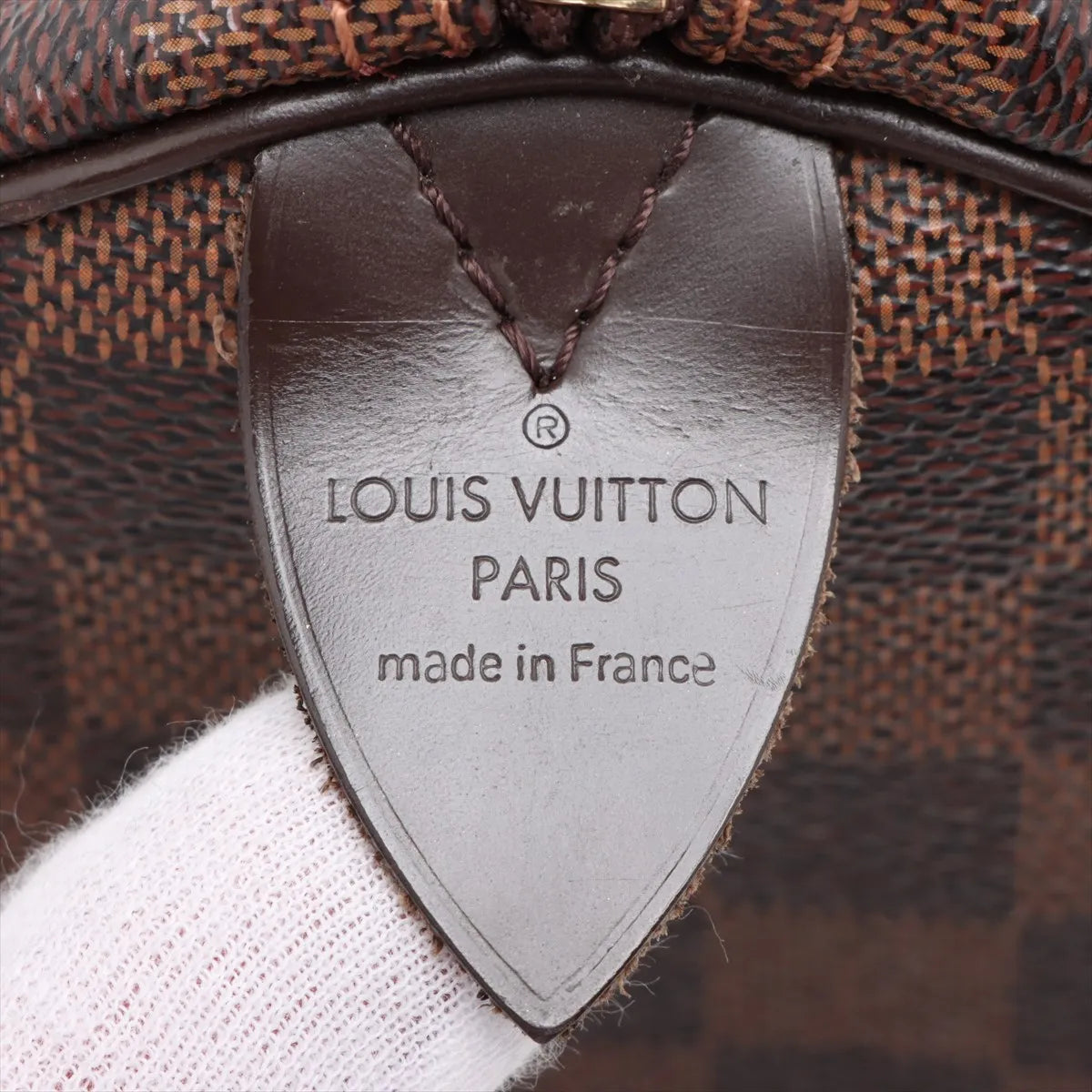 Louis Vuitton Damier Ebene Speedy 30 Bandoliere