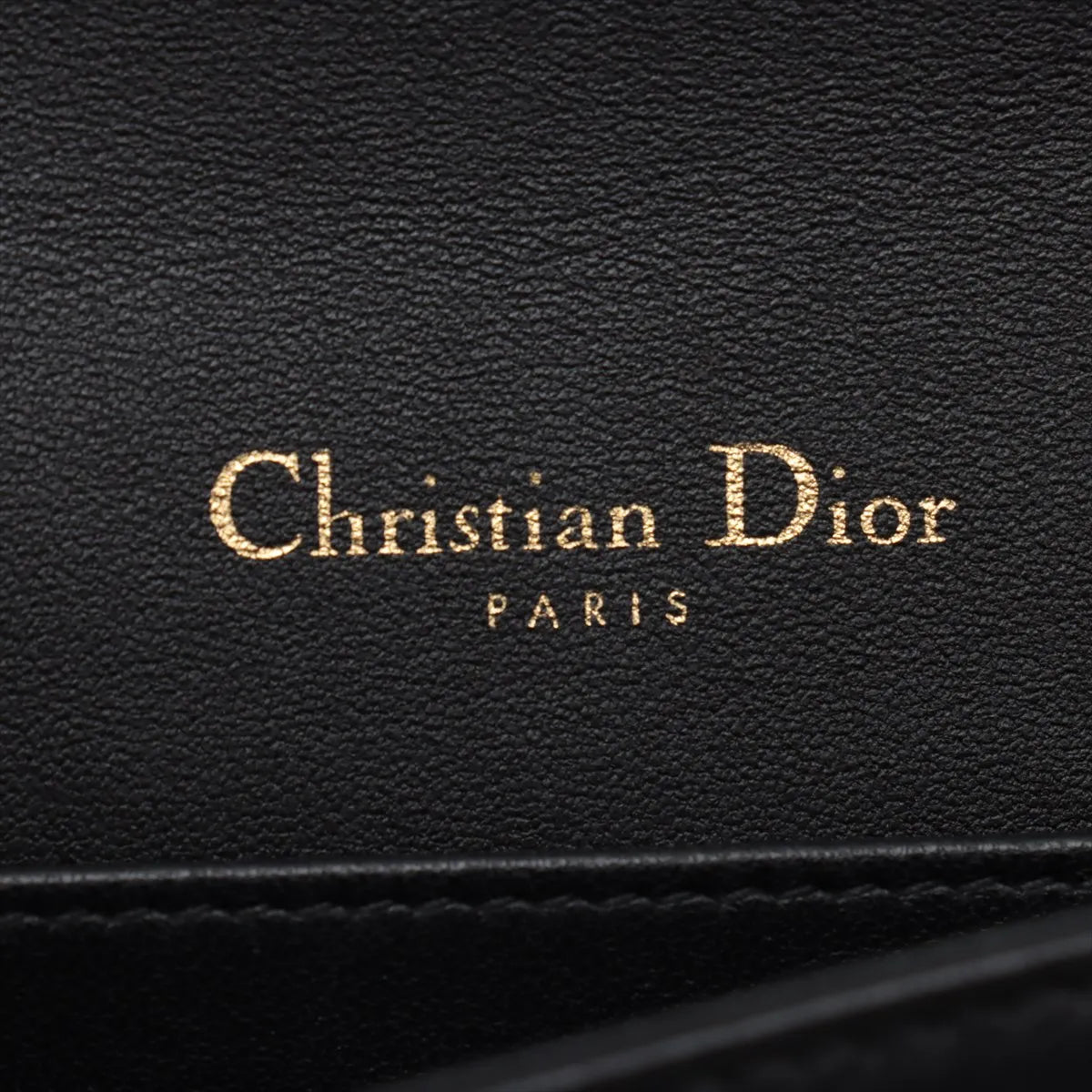 Christian Dior Cannage Leather Chain Shoulder Bag Black *PREORDER*