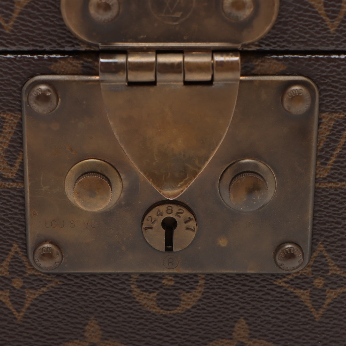 Louis Vuitton Vintage Boîte Flacon Travel Vanity Case “Train Trunk”