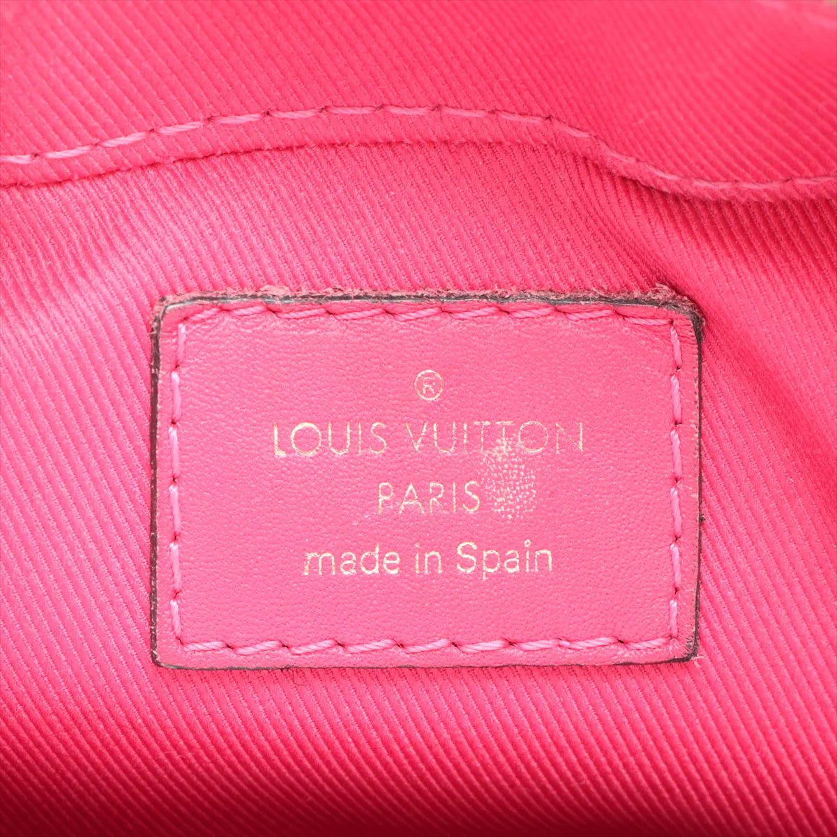 Louis Vuitton Monogram Saintonge Brown x Pink