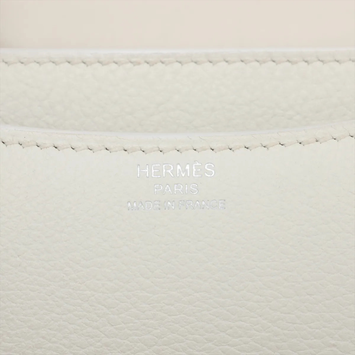 Hermes Constance III Mini 18 Optique Evercolor White
