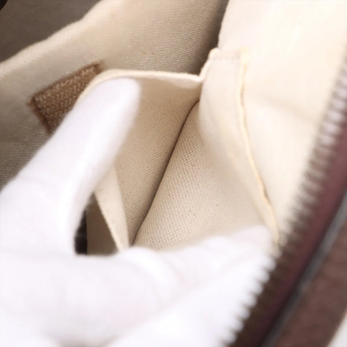 Gucci GG Supreme Bosco Leather Backpack Brown