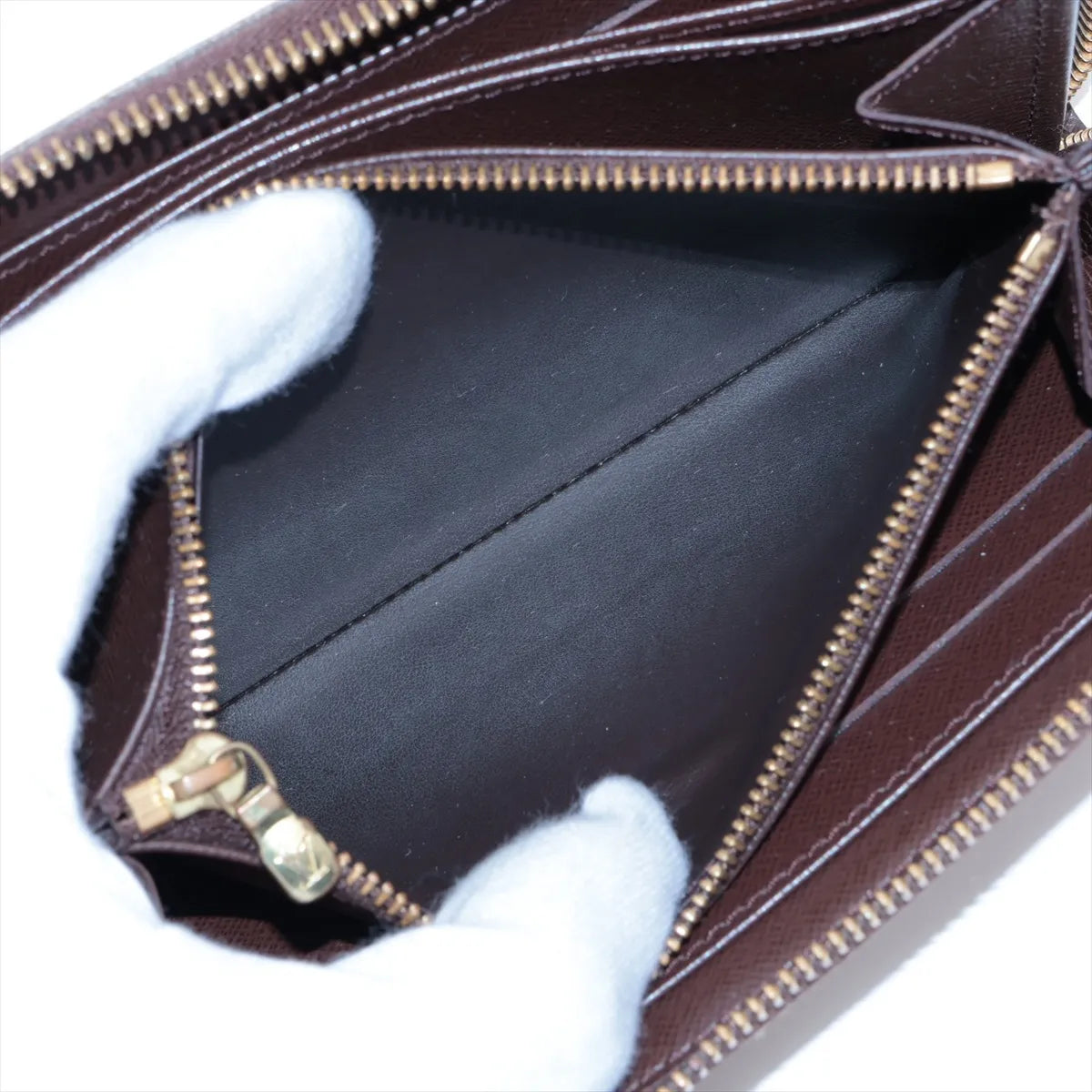 Louis Vuitton Damier Ebene Zippy Wallet