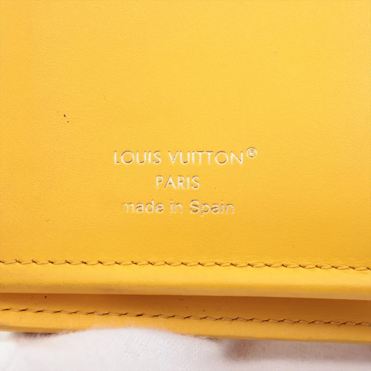 Louis Vuitton Epi Brazza Wallet Yellow
