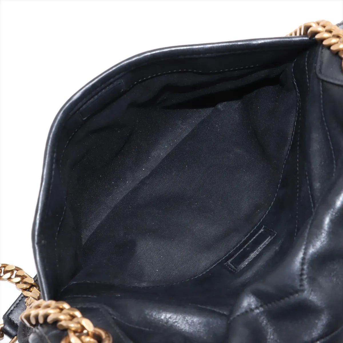 Saint Laurent Paris Niki Leather Chain Shoulder Bag Black