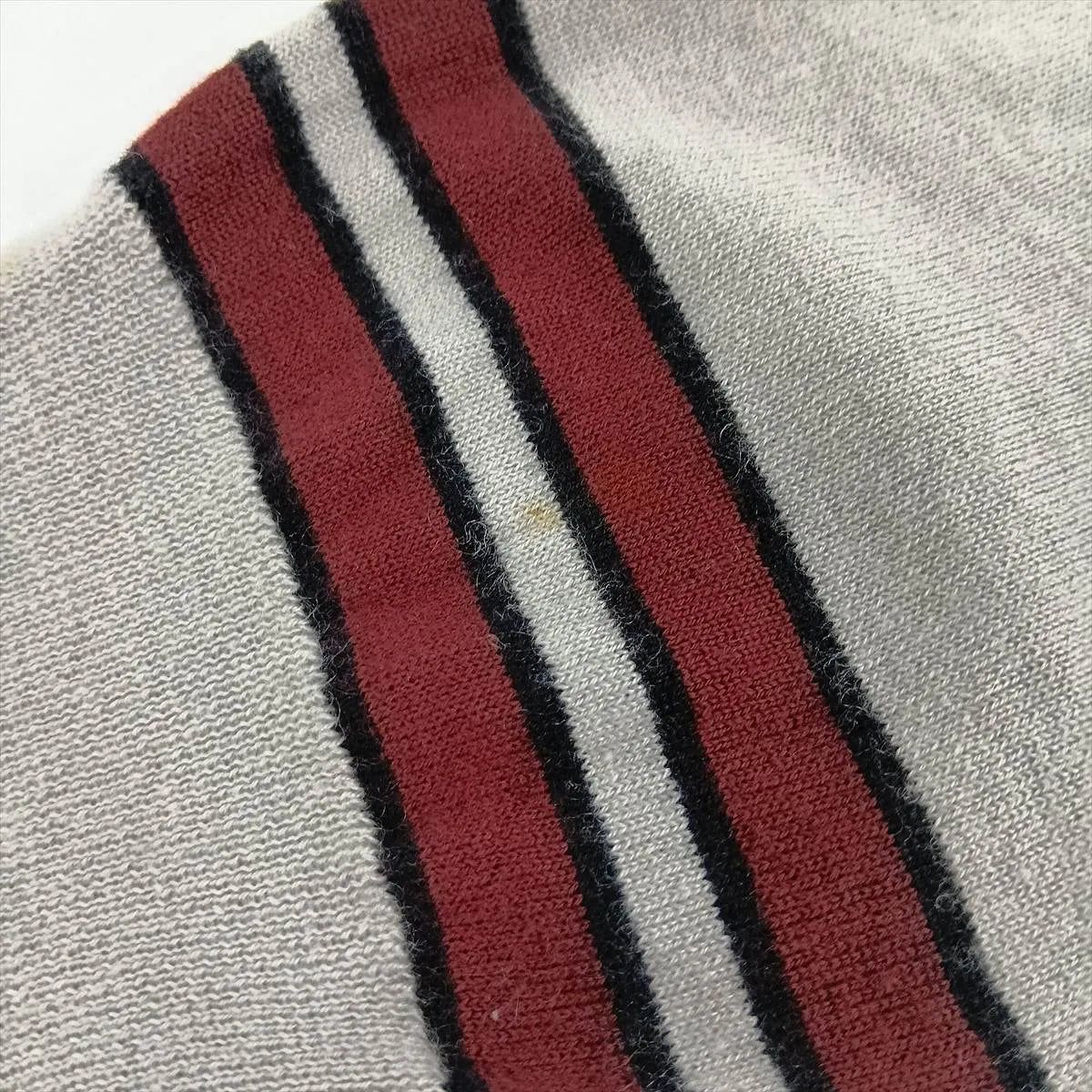 Hermes Cotton x Cashmere Knit Jacket Gray