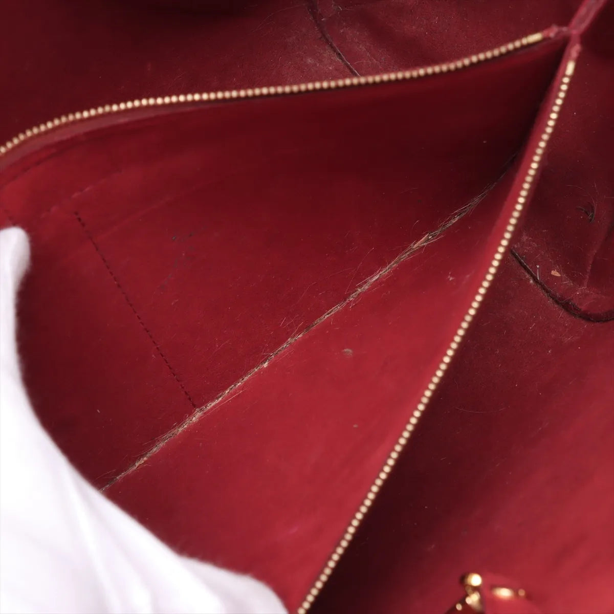 Louis Vuitton Monogram x Leather Kimono PM Brown x Red
