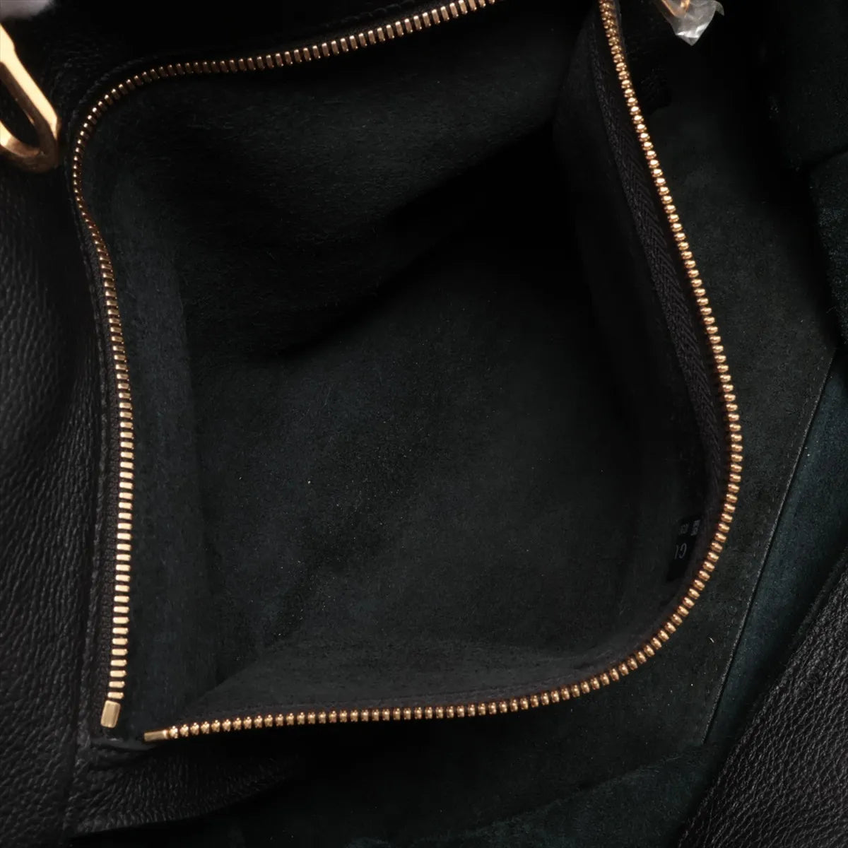 Gucci Logo Leather Two-Way Tote Bag Black