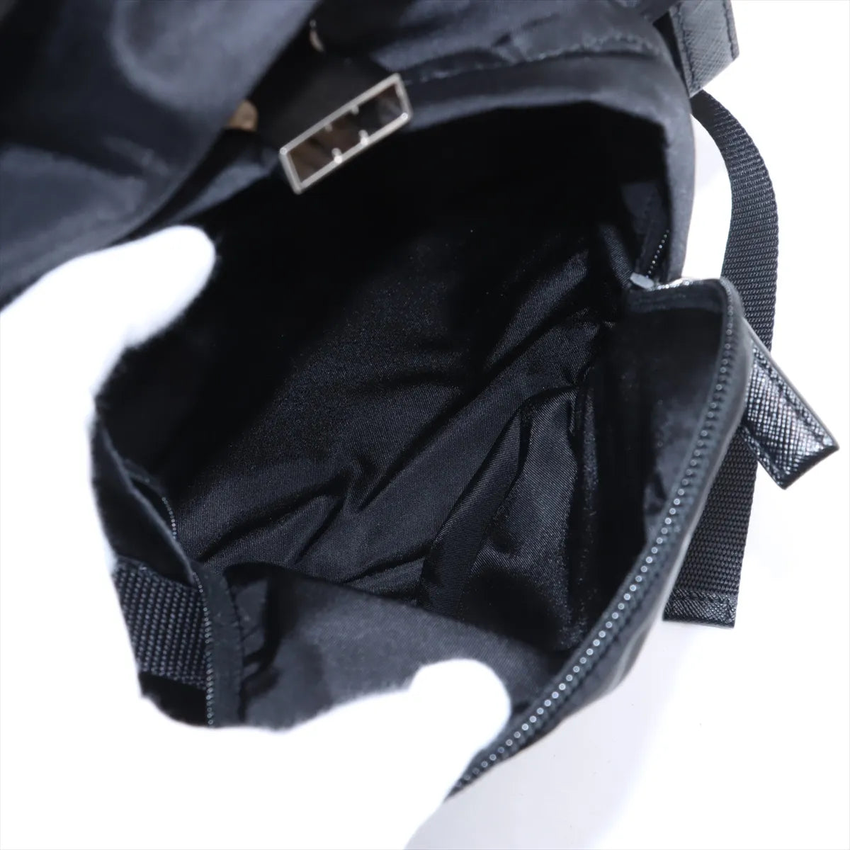 Prada Tessuto Nylon Backpack Black