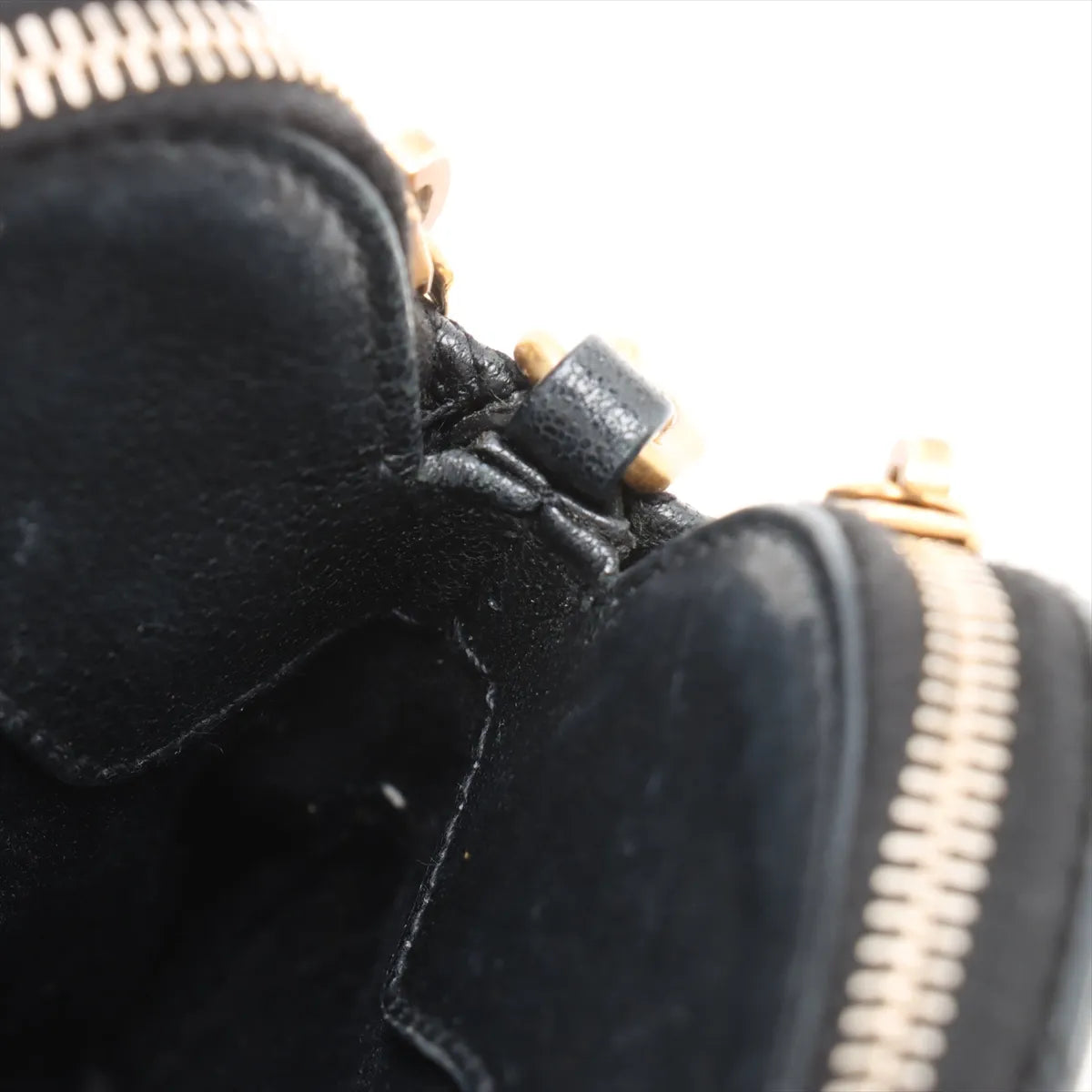 Saint Laurent Paris Becky Leather Chain Shoulder Bag Black